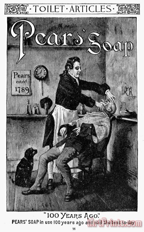 Others Pears Soap Ad, 1888 Art Print