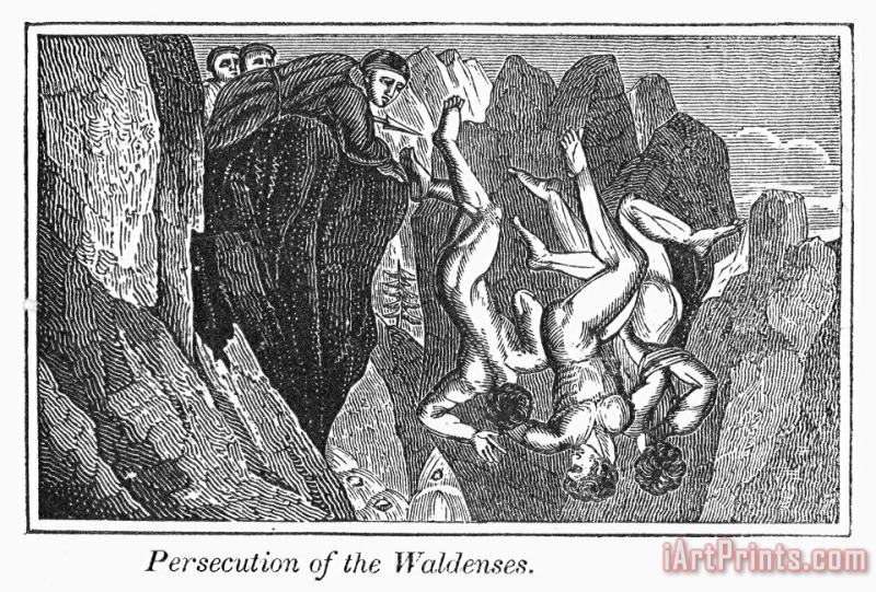 Persecution Of Waldenses painting - Others Persecution Of Waldenses Art Print