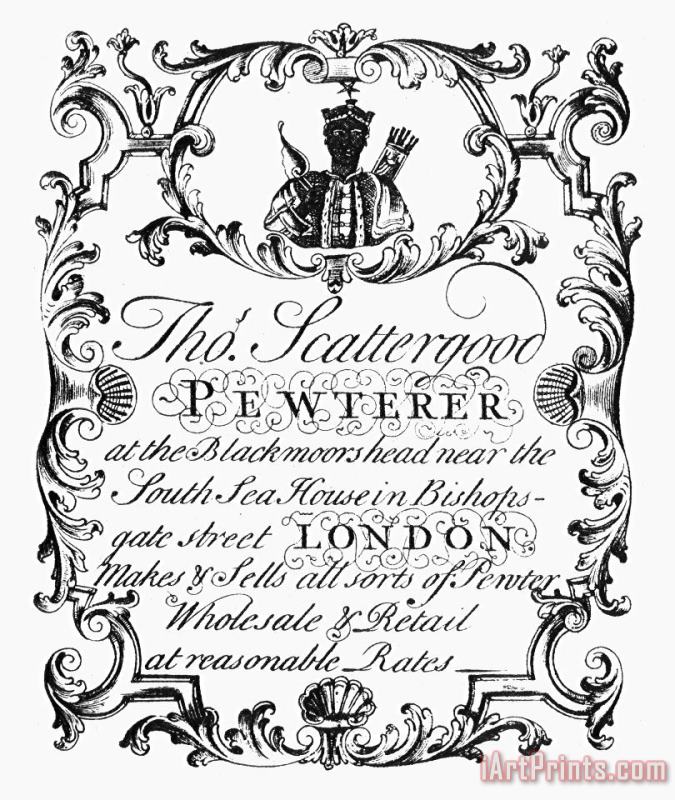 Others PEWTERWARE, 18th CENTURY Art Print
