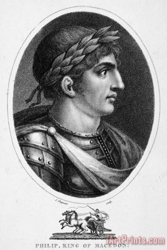 Philip II (382-336 B.c.) painting - Others Philip II (382-336 B.c.) Art Print