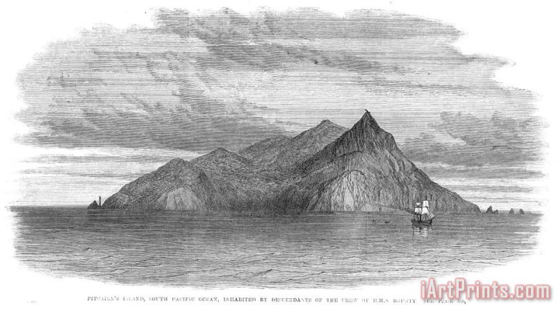 Pitcairn Island painting - Others Pitcairn Island Art Print