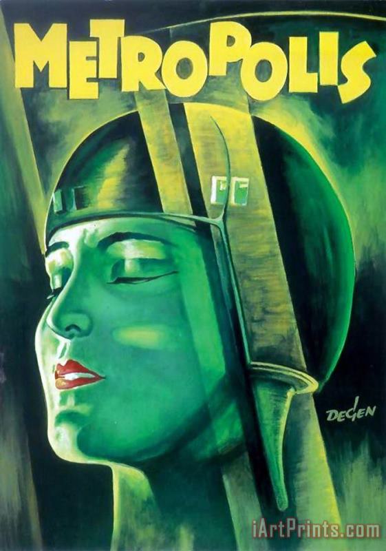 Others Poster From The Film Metropolis 1927 Art Painting