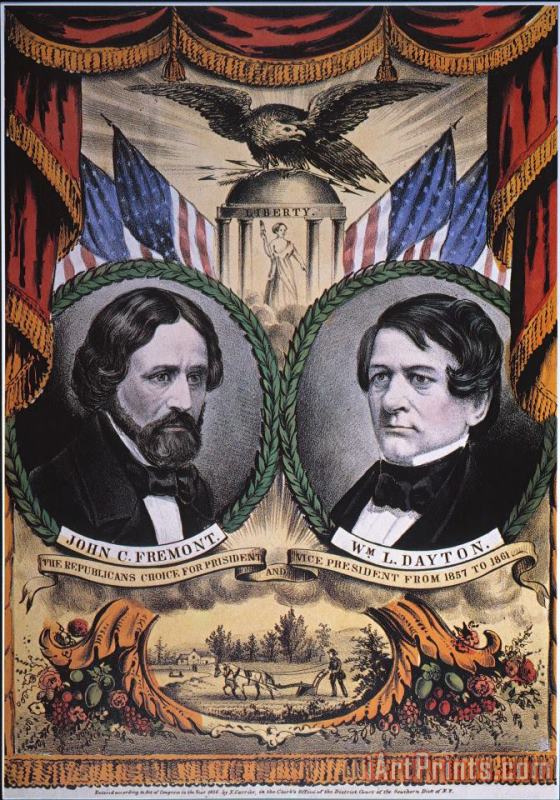Others Presidential Campaign, 1856 Art Painting