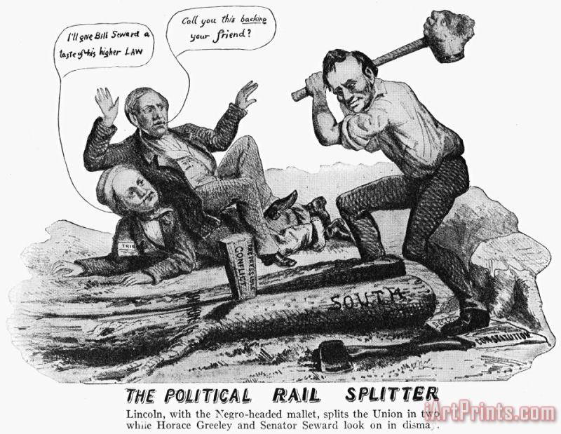 Others Presidential Campaign 1860 Art Print