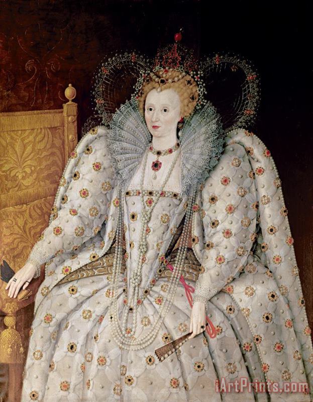 Others Queen Elizabeth I of England and Ireland Art Painting