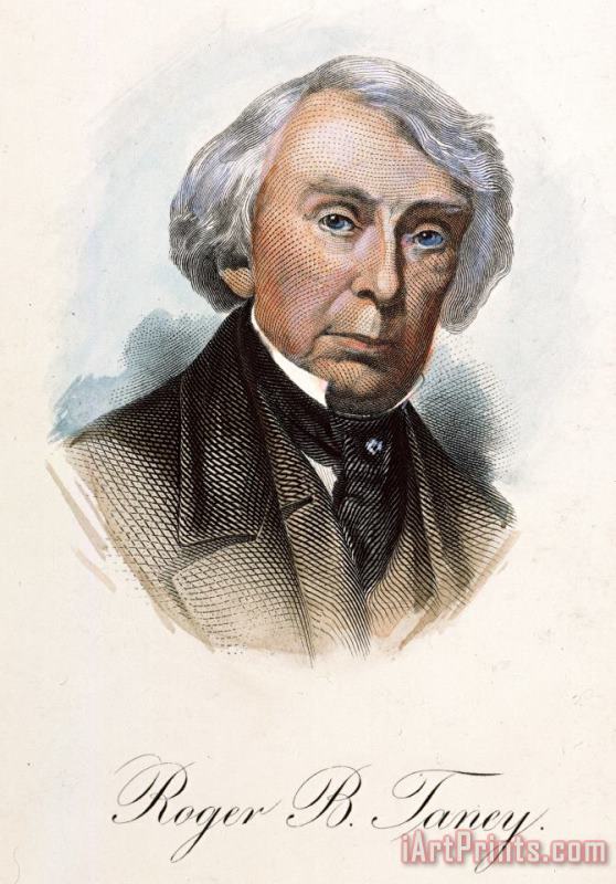 Roger B. Taney (1777-1864) painting - Others Roger B. Taney (1777-1864) Art Print