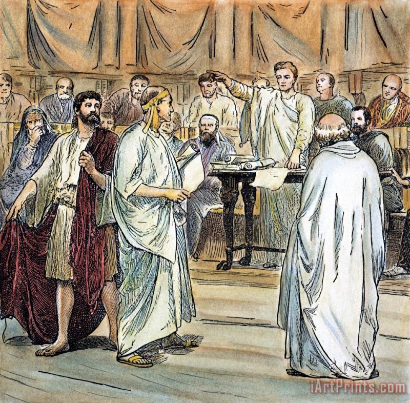 Others Roman Court Art Painting