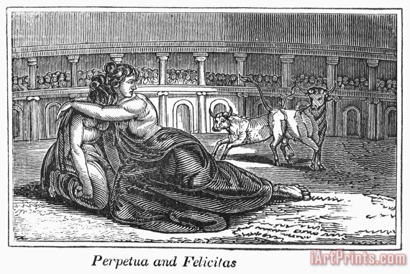 Others Rome: Perpetua & Felicitas Art Print
