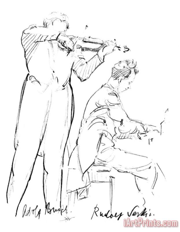 Others Rudolf Serkin (1903-1991) Art Print