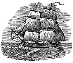 Others SAILING SHIP, 19th CENTURY painting