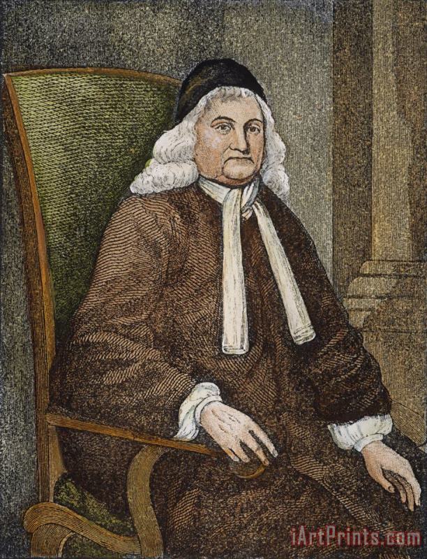 Others Samuel Sewall (1652-1730) Art Print