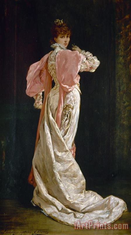 Others Sarah Bernhardt (1844-1923) Art Painting