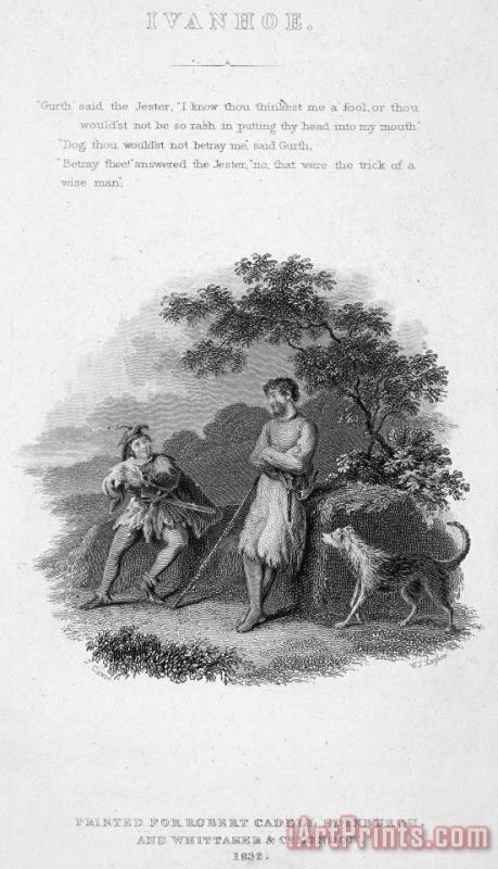 Others Scott: Ivanhoe, 1832 Art Print