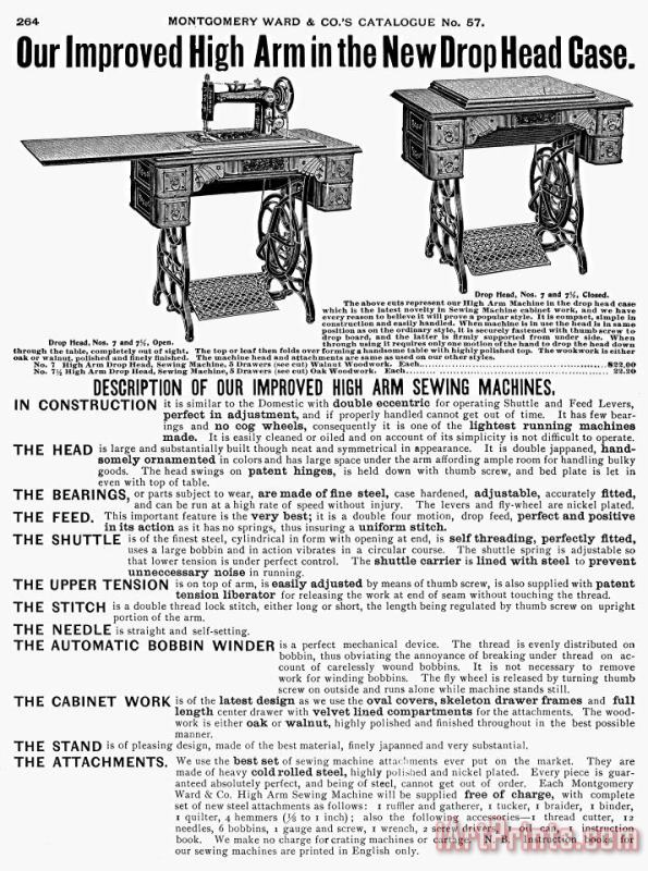 Others Sewing Machine Ad, 1895 Art Print