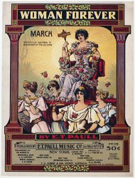Others Sheet Music Cover, 1916 painting