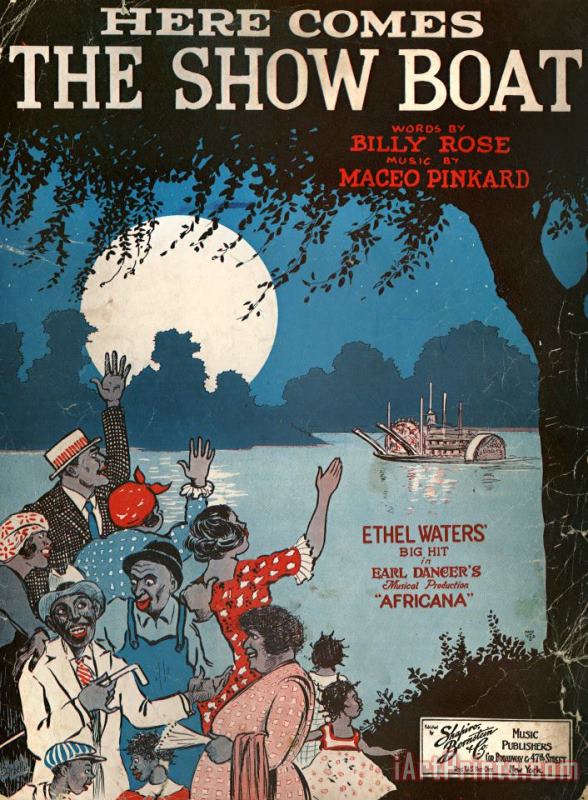 Others Sheet Music Cover, 1927 Art Painting