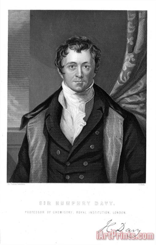 Others Sir Humphry Davy Art Painting