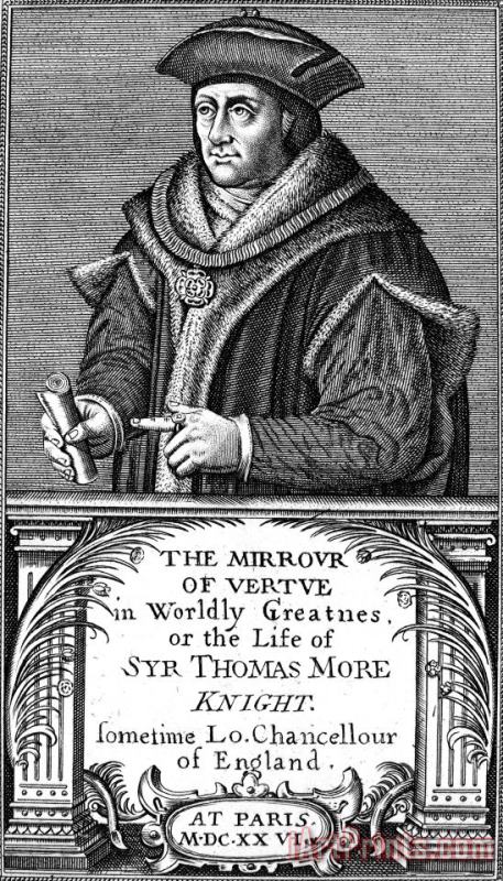 Sir Thomas More (1478-1535) painting - Others Sir Thomas More (1478-1535) Art Print