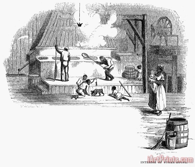 Others Slave Labor, 1853 Art Print