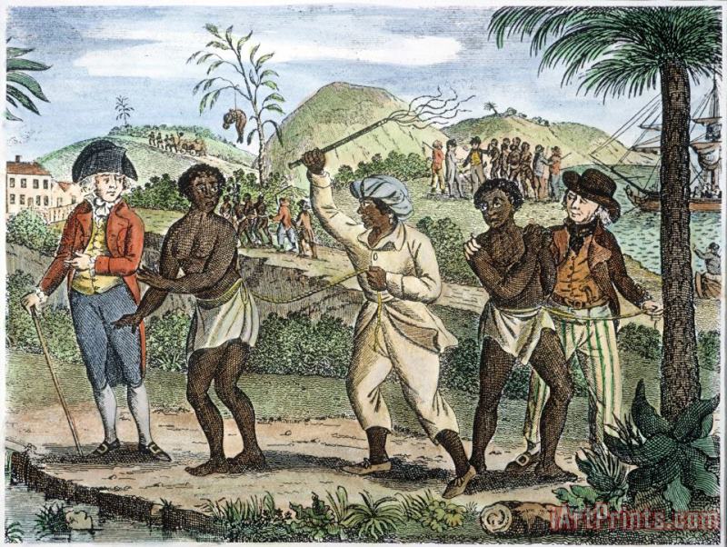Slavery: West Indies painting - Others Slavery: West Indies Art Print