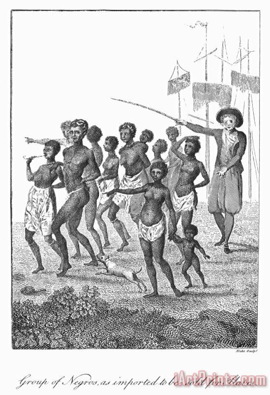Slavery: West Indies, 1796 painting - Others Slavery: West Indies, 1796 Art Print