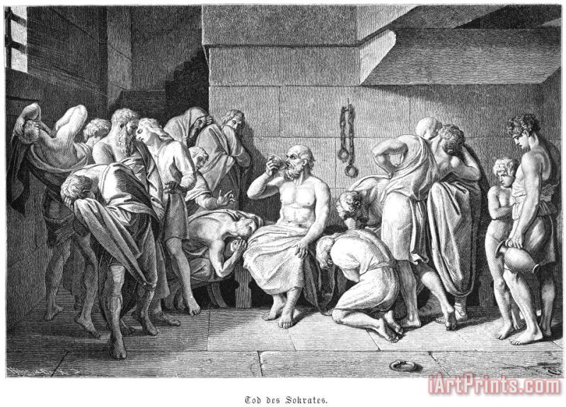 Others Socrates (470?-399 B.c.) Art Painting