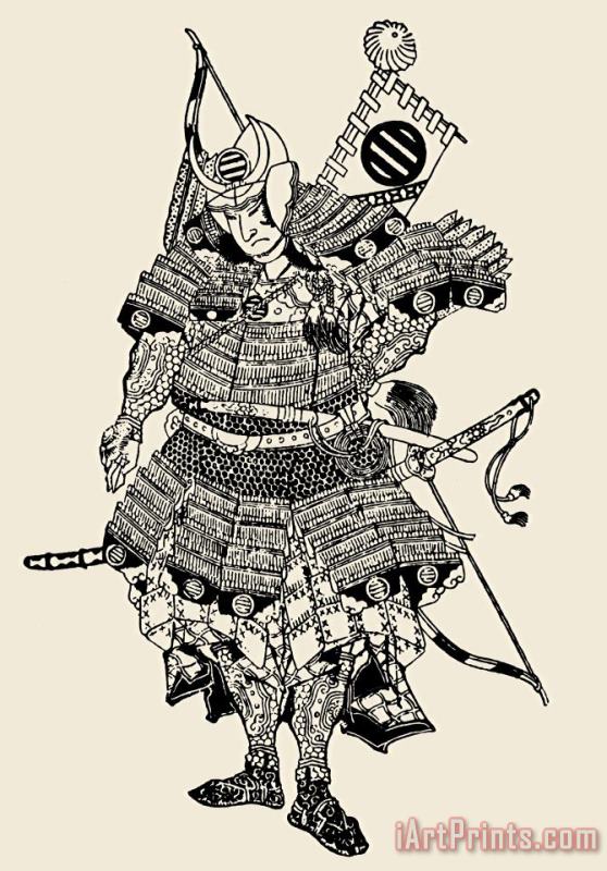 Soldier: Samurai painting - Others Soldier: Samurai Art Print