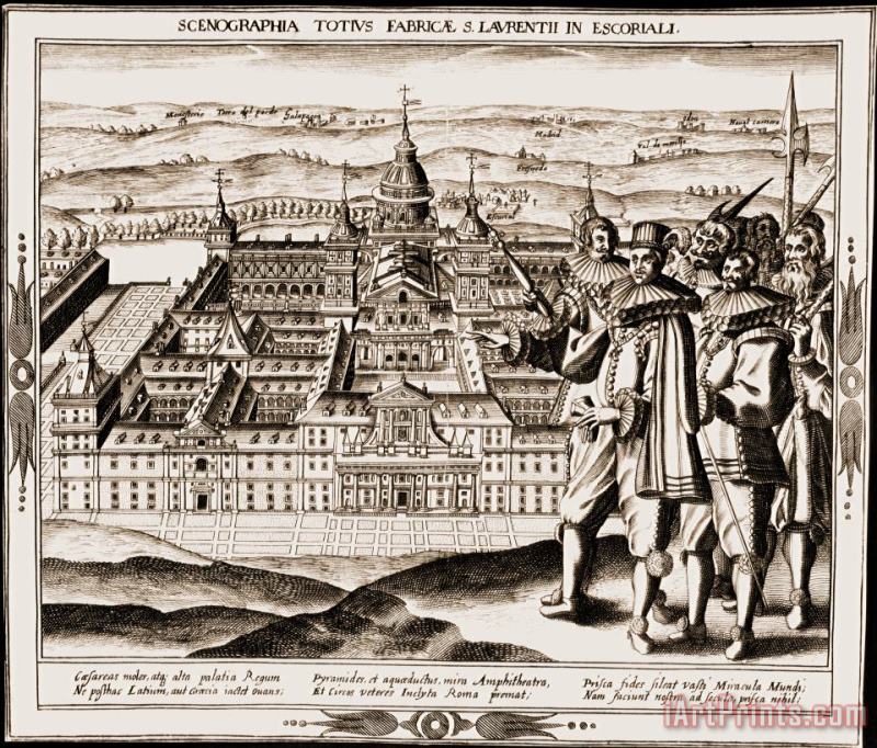 Others Spain: Escorial Palace Art Print