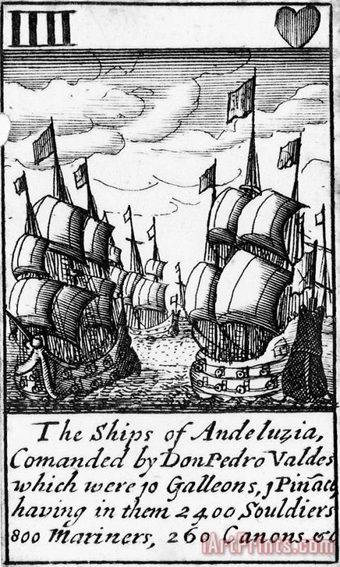 Others Spanish Armada, 1588 Art Print