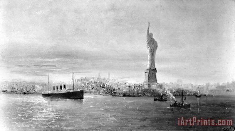 Others Statue Of Liberty Art Painting