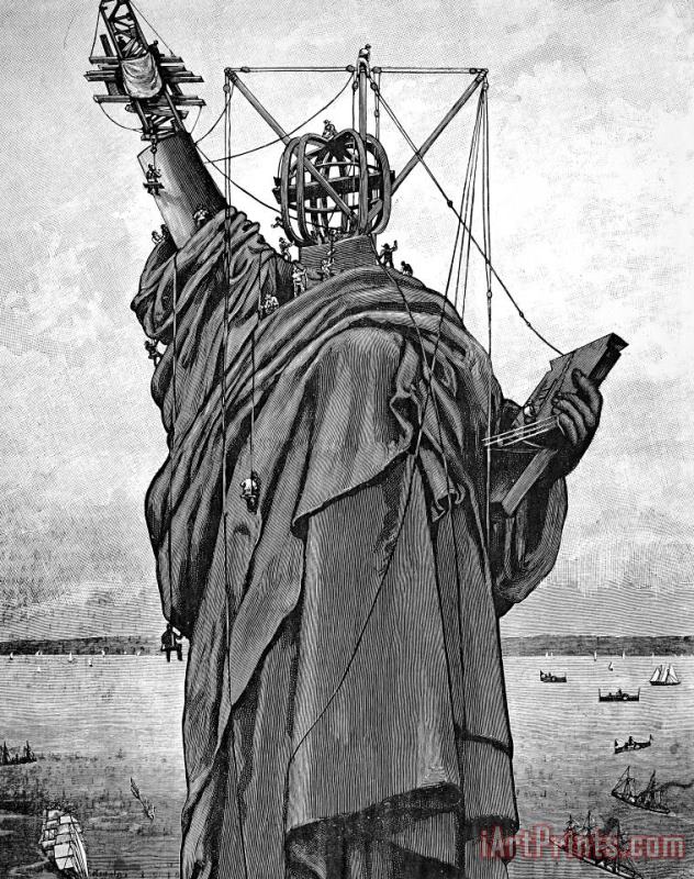 Statue Of Liberty, 1886 painting - Others Statue Of Liberty, 1886 Art Print