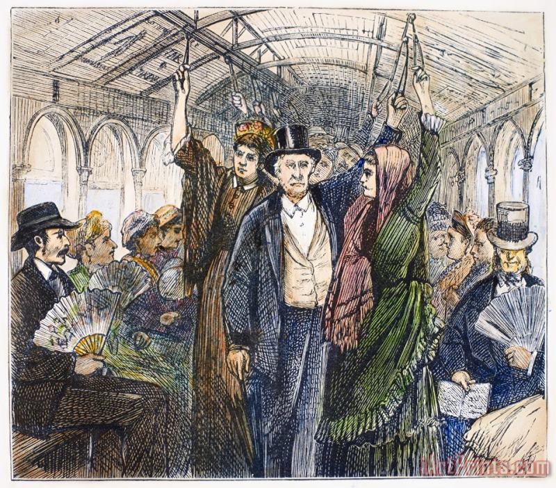 Others Streetcar, 1876 Art Print