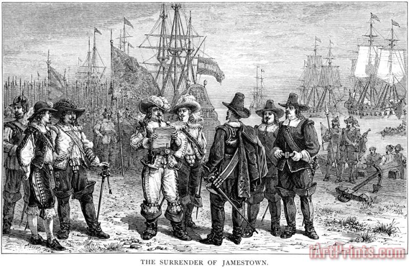 Others Submission Of Jamestown Art Print