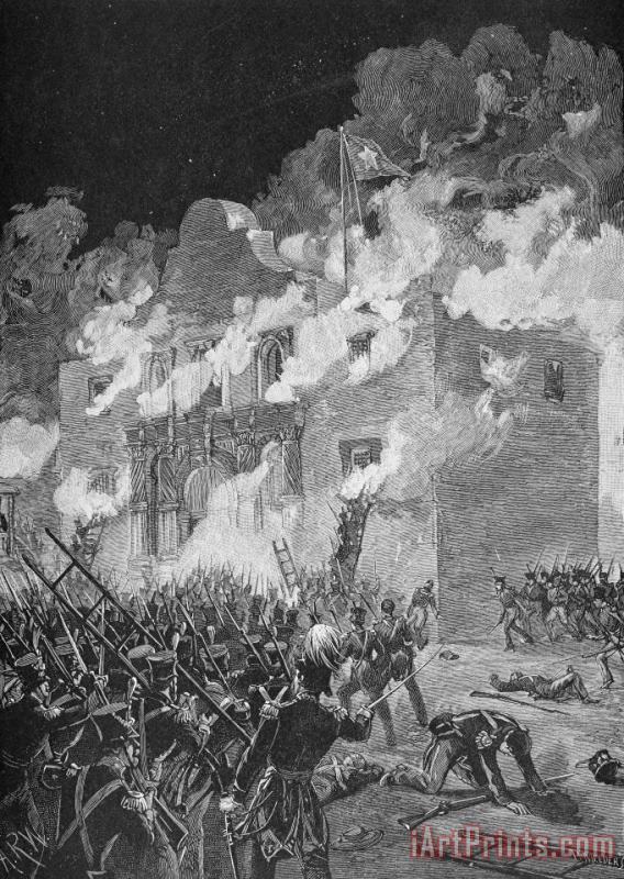 Others Texas: The Alamo, 1836 Art Painting