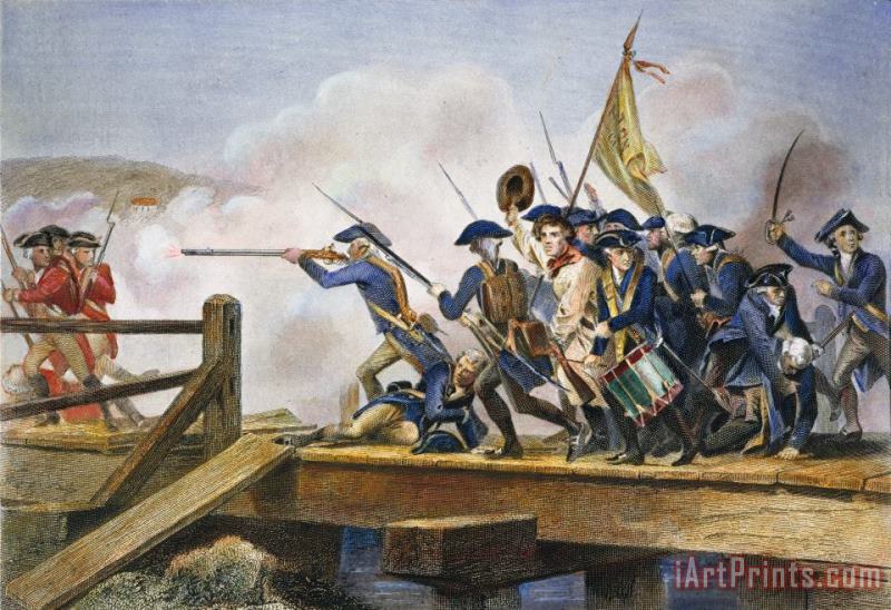 Others The Battle Of Concord, 1775 Art Print