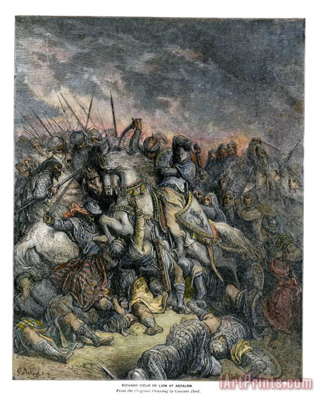 Others Third Crusade, 1191 Art Print