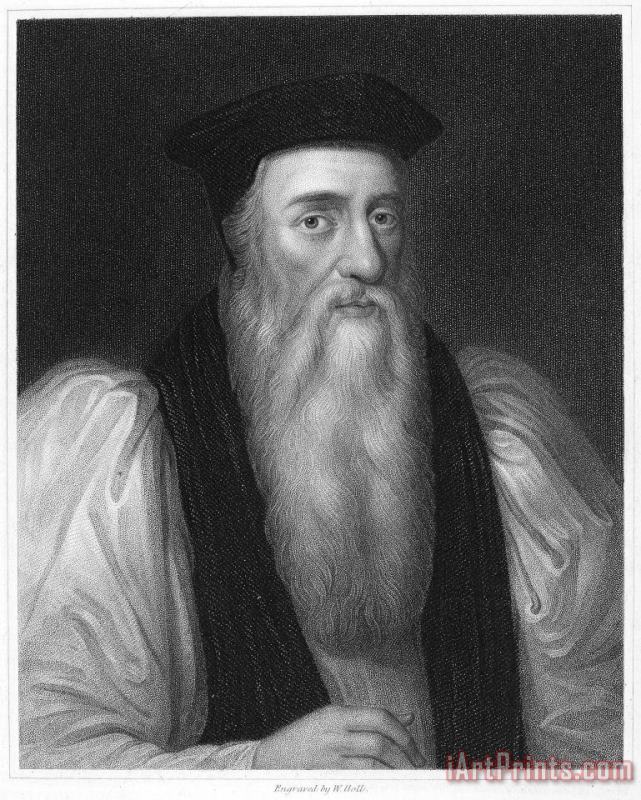 Others Thomas Cranmer (1489-1556) Art Painting