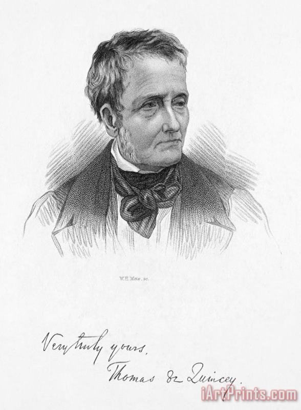 Others Thomas De Quincey Art Painting