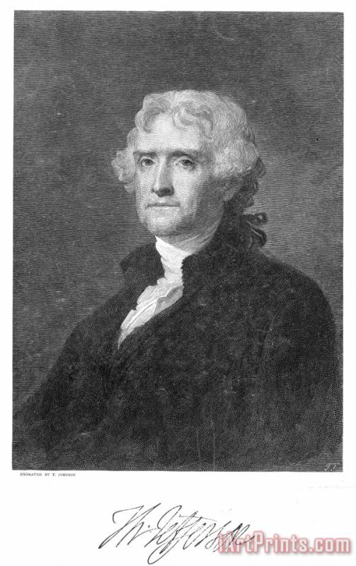 Others Thomas Jefferson (1743-1826) Art Painting