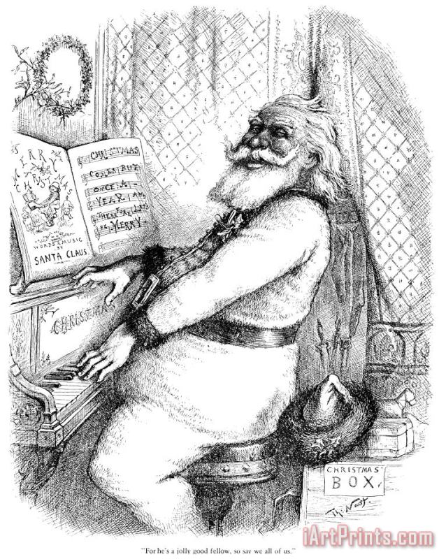 Others Thomas Nast: Santa Claus Art Print