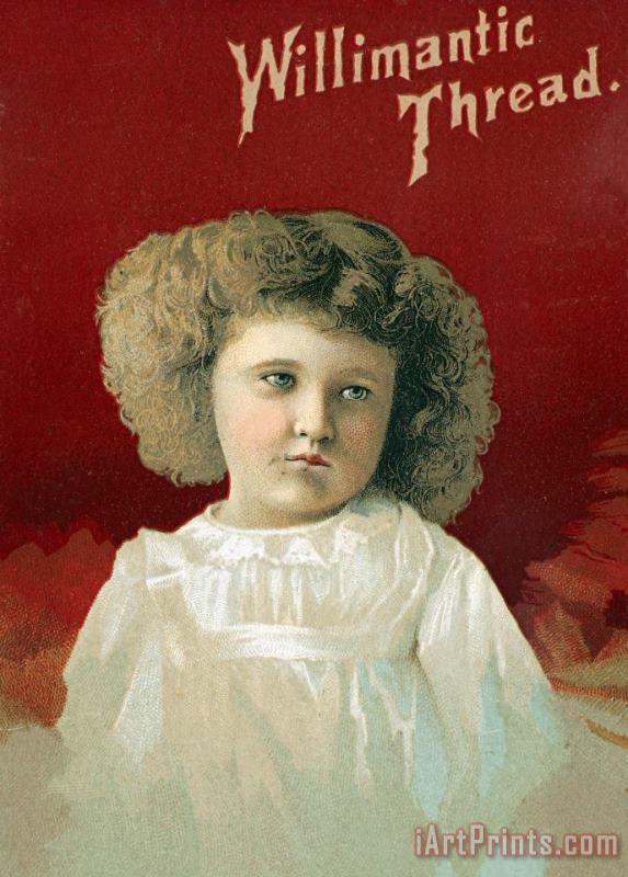 THREAD TRADE CARD, c1880 painting - Others THREAD TRADE CARD, c1880 Art Print