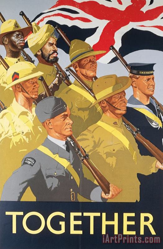 Others Together Propaganda Poster Art Painting