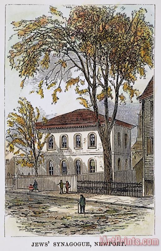Others Touro Synagogue, 1762 Art Painting