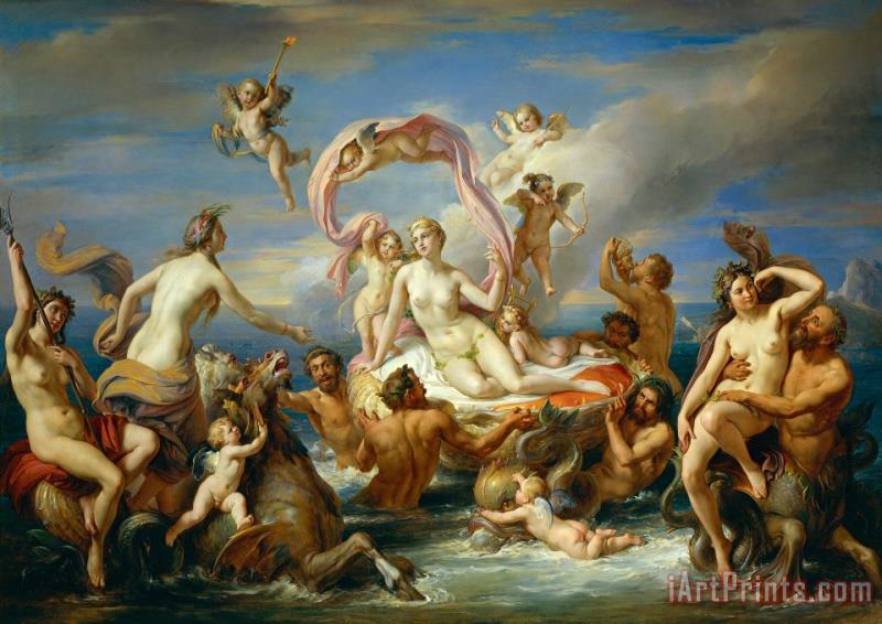Triumph Of Venus painting - Others Triumph Of Venus Art Print