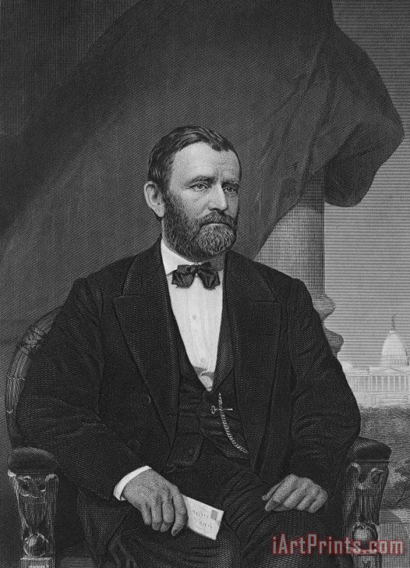 Ulysses S. Grant (1822-1885) painting - Others Ulysses S. Grant (1822-1885) Art Print