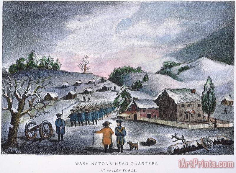 Valley Forge: Winter, 1777 painting - Others Valley Forge: Winter, 1777 Art Print