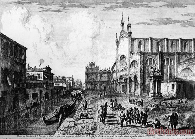 Venice, 18th Century painting - Others Venice, 18th Century Art Print