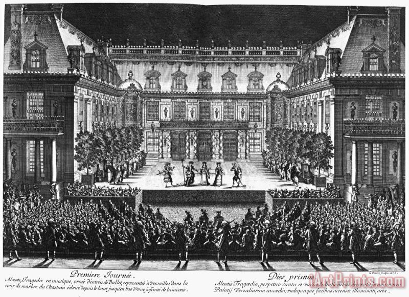 Others Versailles: Opera, 1676 Art Painting