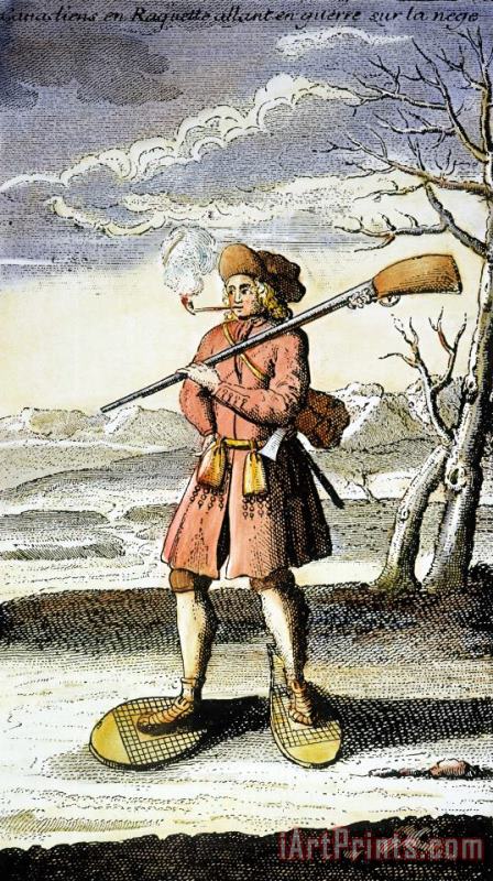 Voyageur, 1722 painting - Others Voyageur, 1722 Art Print
