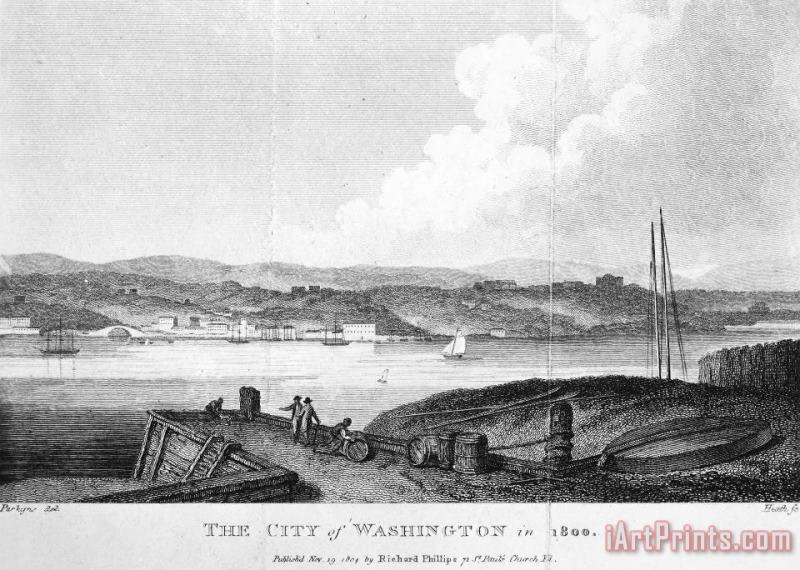 Washington, D.c., 1800 painting - Others Washington, D.c., 1800 Art Print